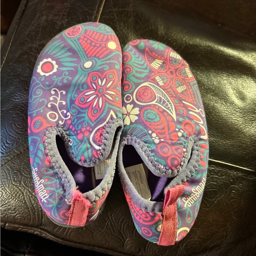Kids' Purple and Pink Water Shoes